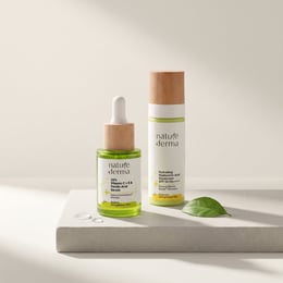 AM Protect: Vitamin C Serum + Sunscreen for Mornings