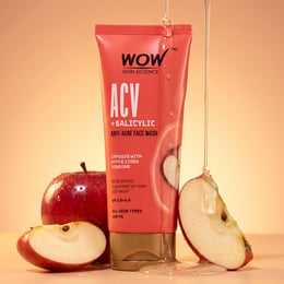 Apple Cider Vinegar Foaming Face Wash Clear, Glowing Skin