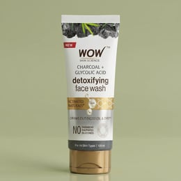 Activated Charcoal Face Wash Deep Cleansing & Oil Control