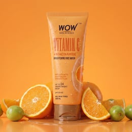 Vitamin C & Niacinamide Brightening Face Wash Brighter, Even-Toned