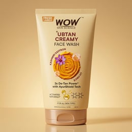 Ubtan Cream Face Wash Brightening & Deep Cleanse