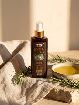 Castor Oil Pure Hexane Free Stronger Hair, Skin & Nails