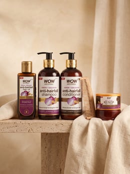 Onion Hair Fall Control Spa Kit Fortifying 4-Step Treatment