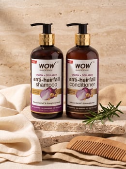 Onion Hair Fall Control Duo Reduces Hair Fall & Restores Moisture