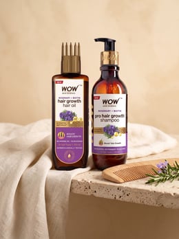 Rosemary & Biotin Hair Care Kit Reduces Breakage & Revitalises