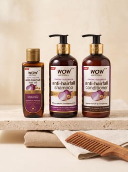 Onion & Collagen Hairfall Kit Supports Stronger Roots