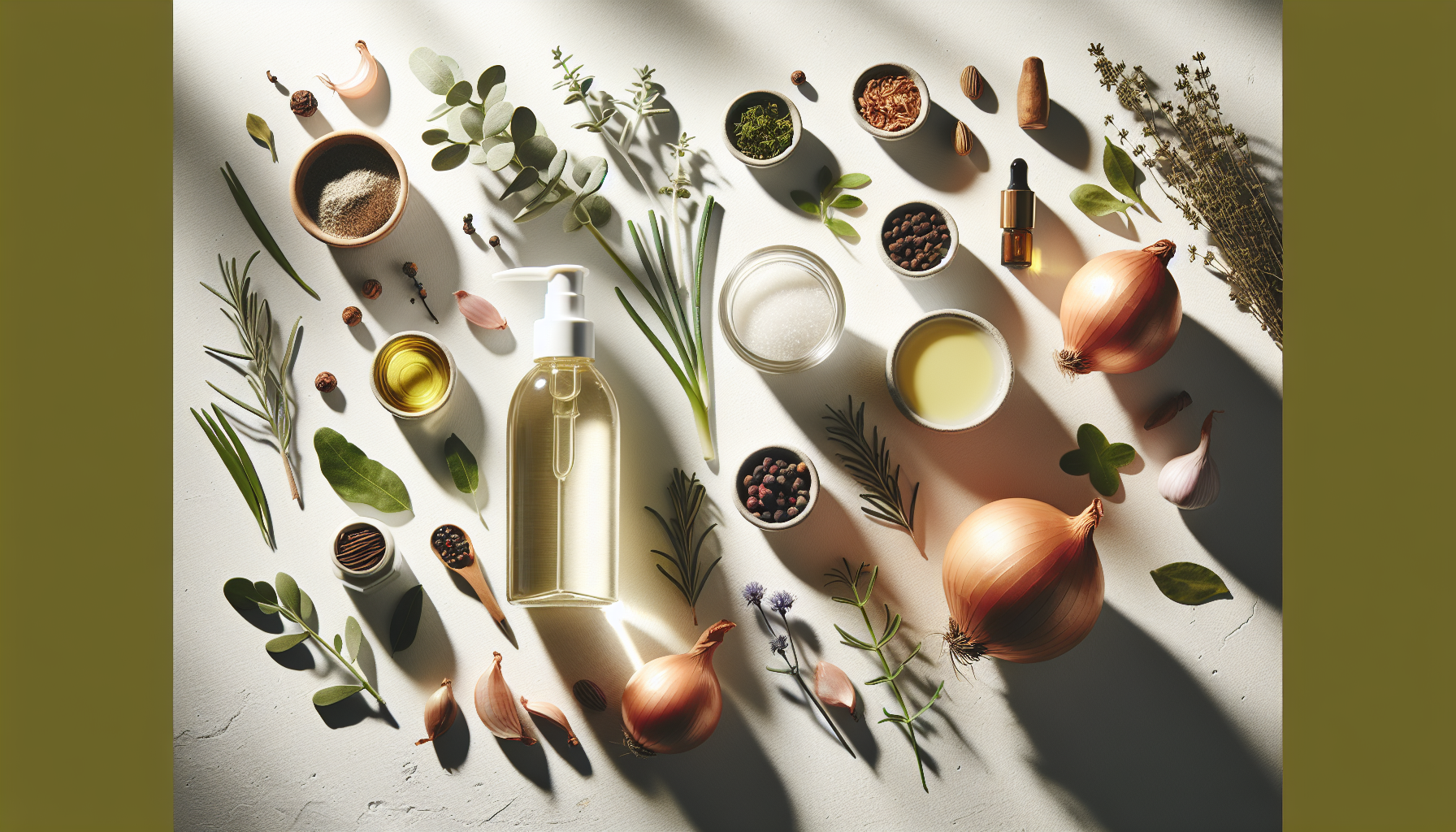 Onion Oil for Hair Care - lifestyle image