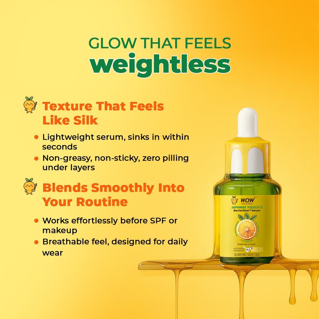 Japanese Yuzu & Vitamin C Brightening Face Serum Visibly Brighter