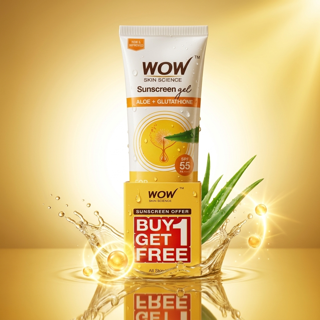 Sunscreen Gel - SPF 55 PA +++ - 80 ml