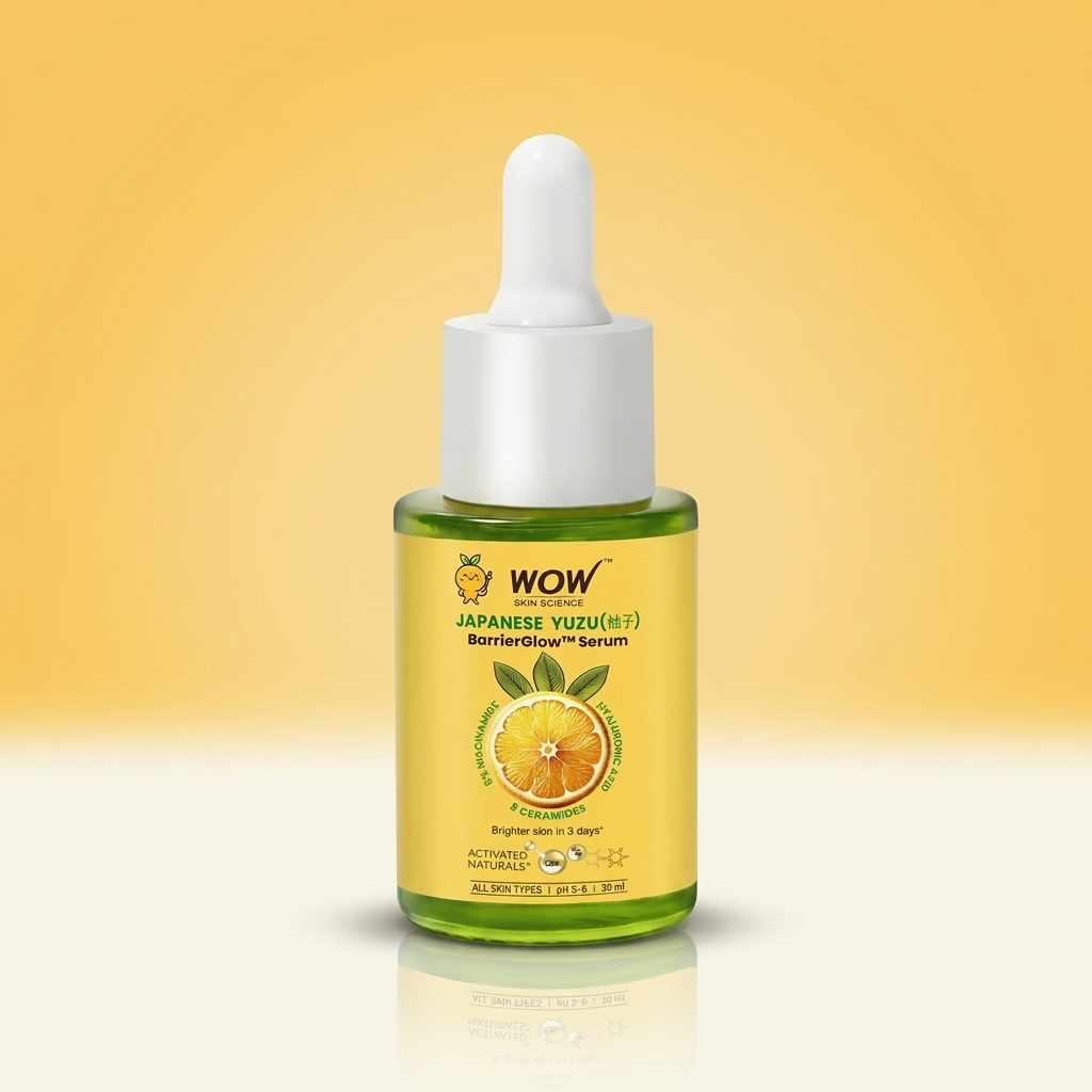 Japanese Yuzu & Vitamin C Brightening Face Serum Visibly Brighter